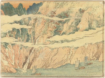 China em 30 pinturas scroll - última parte
Shina sanju gakan - gekan (título sobre o objecto) de Fukuda Bisen