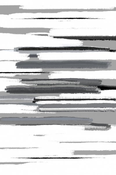 Traços abstratos a cinzento de Fun Qui