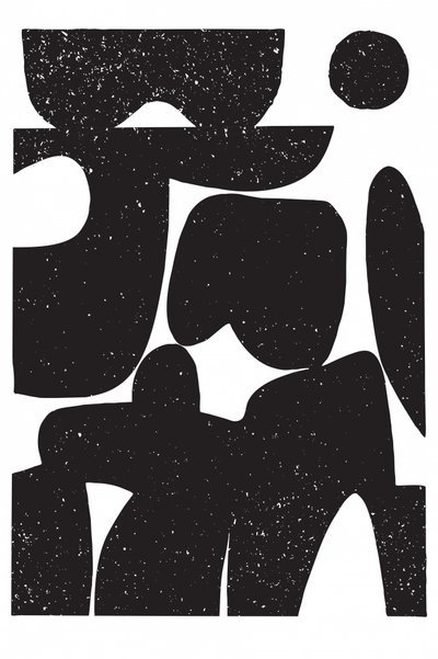 Figuras abstratas modernas de Fun Qui