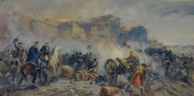 Exército russo capturou a fortaleza de Izmail de Fyodor Pavlovich Usypenko