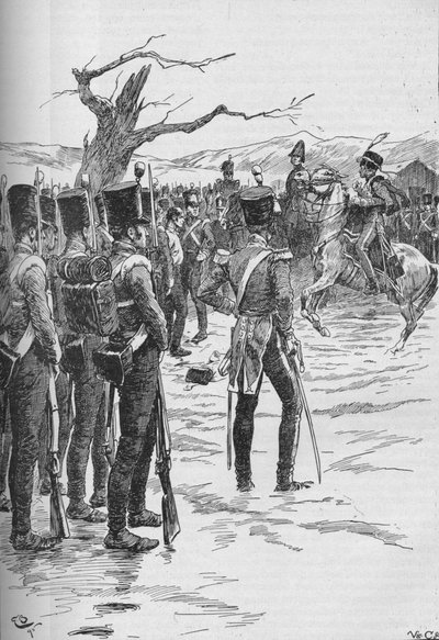 Um hussardo apareceu com a notícia de que o inimigo estava sobre nós!, 1895, 1902 de GB