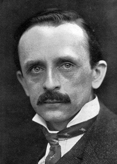 Sir James Matthew Barrie, romancista e dramaturgo escocês, 1910. de GC Beresford