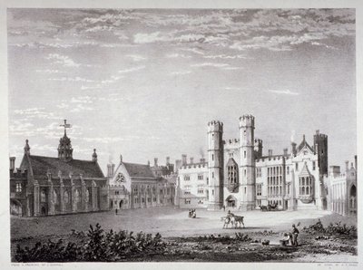 Palácio de Lambeth, Londres, c1830 de GF Bragg