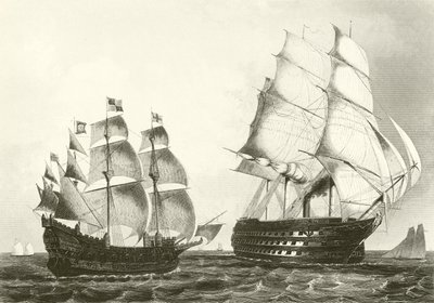 O grande harry man-of-war de G.W. Terry
