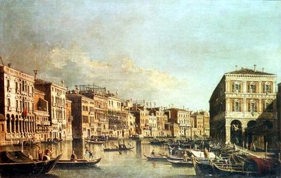 O Grande Canal, Veneza de G. (Follower of A. Canaletto) Canaletto