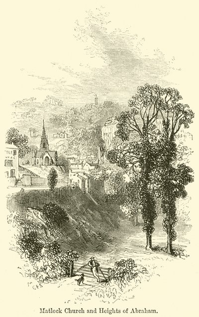 Igreja Matlock e Alturas de Abraão de G. F. Sargent