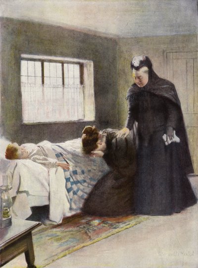 Personagem da Rainha Vitória: Simpatia (cor litho) de G. Grenville Manton