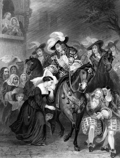 Luís XIV e a irmã da caridade. de G. H. Adcock