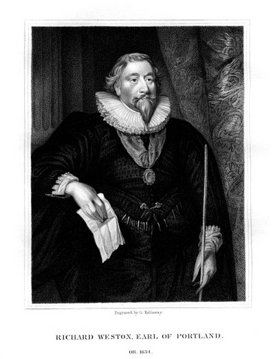 Richard Weston, 1º Conde de Portland, 1825. de G. Kellaway