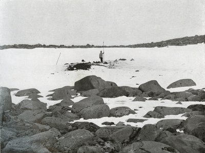 Exterior do iglu, c1911, 1913 de G. Murray Levick