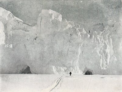 Rosto de uma geleira em Victoria Land, c1911, 1913. de G. Murray Levick