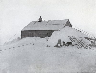 A cabana em Cape Adare, c1911, 1913 de G. Murray Levick
