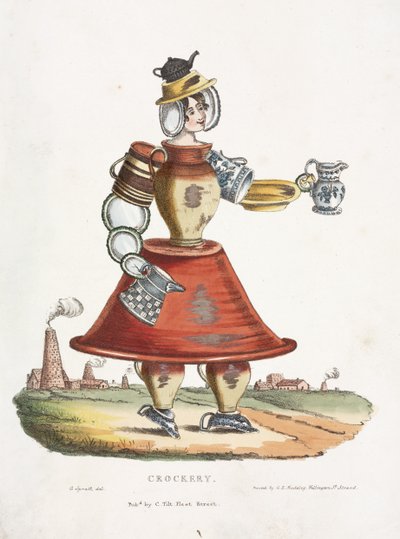 Louça, c.1831 de G. Spratt