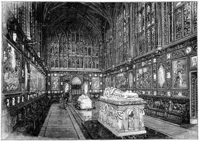 Albert Memorial Chapel, Windsor, 1900. de G. W. Wilson and Company