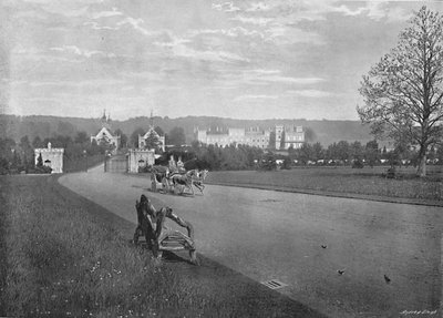 Abadia de Welbeck, c1896 de G. W. Wilson and Company