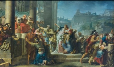Morte de Virgínia de Gabriel Francois Doyen