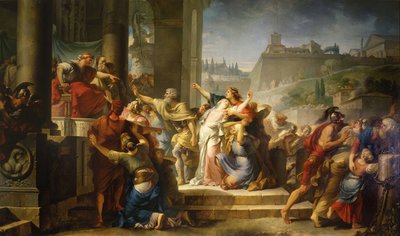 A Morte da Virgínia, 1757-1759 de Gabriel Francois Doyen
