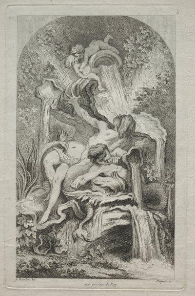 Livro das Fontes: No. 5, c. 1736 de Gabriel Huquier