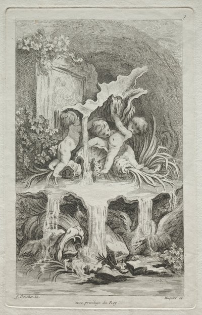 Livro das Fontes: No. 7 de Gabriel Huquier