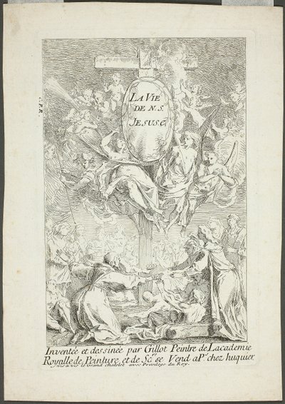 A Vida de Nosso Senhor Jesus Cristo de Gabriel Huquier