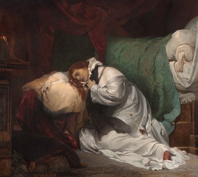 O martírio de Santa Ludmila, 1864 de Gabriel Max