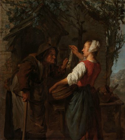 O Vendedor de arenque de Gabriel Metsu