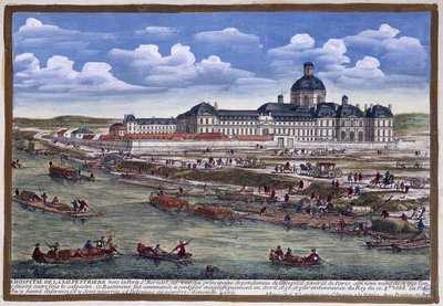 Hospital Salpêtriére de Gabriel Perelle