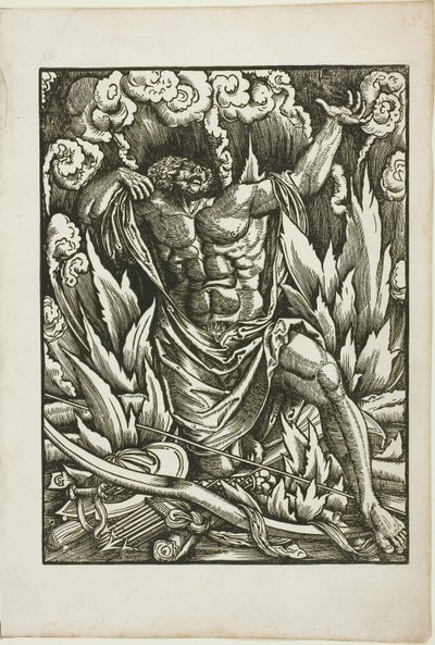 Os trabalhos de Hércules: Hércules na pira de Gabriel Salmon