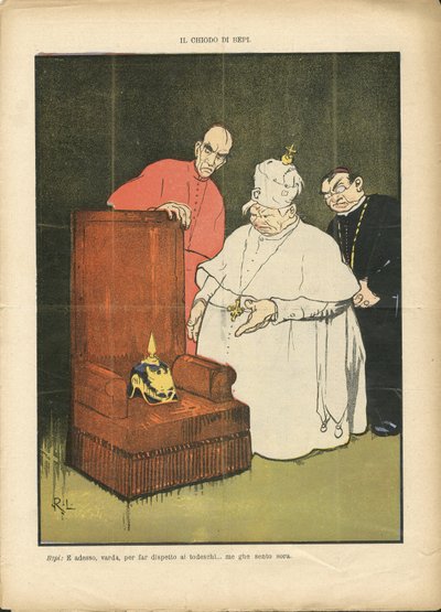 Ilustração de Galantara (1865-1937) em L