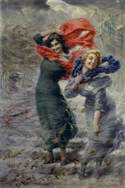 Rajada de vento de Gaetano Bellei