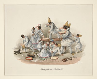 Família Pulcinella de Gaetano Dura