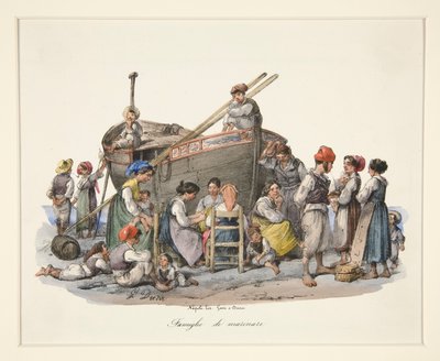 Famílias de marinheiros de Gaetano Dura