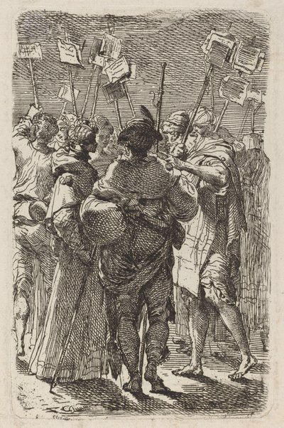 Os peregrinos de Gaetano Gandolfi