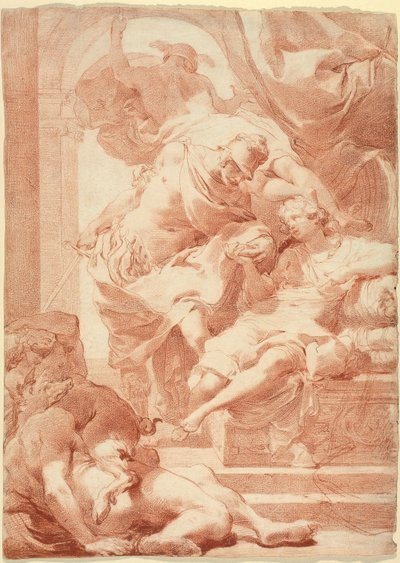 Ulisses diante de Circe, Mercúrio atrás de Gaetano Gandolfi