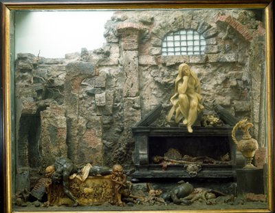 O Teatro da Morte: Vanitas (mídia mista) de Gaetano Giulio Zumbo