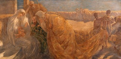 Adoração dos Reis Magos, de Gaetano Previati de Gaetano Previati