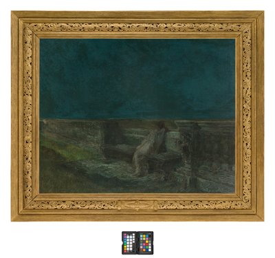 Noite de luar de Gaetano Previati