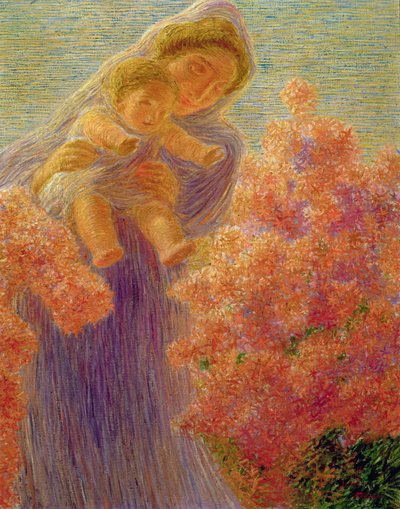 Mãe e filho de Gaetano Previati