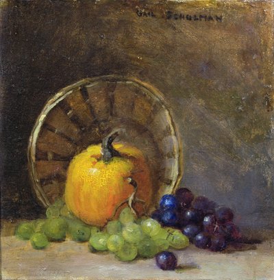 Abóbora (óleo sobre tela) de Gail Schulman