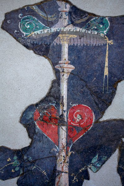 Pintura mural romana de Gallo-Roman