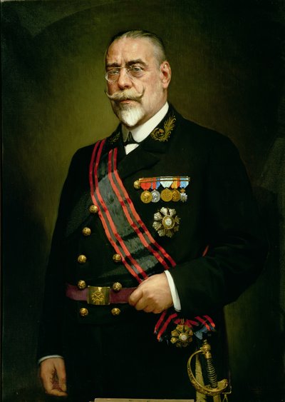 Retrato de Manuel Allende Salazar (1865-1923) (óleo sobre tela) de Gamoral