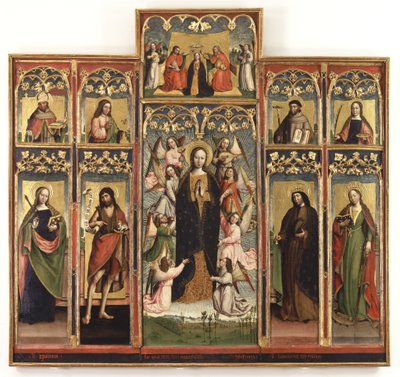 Políptico da Assunção da Virgem, 1493 de Gandolfino da Roreto
