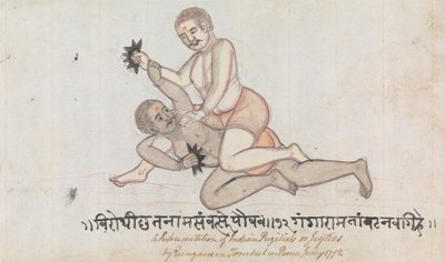 Duas Jeyties Wrestling de Gangaram Chintaman Tambat