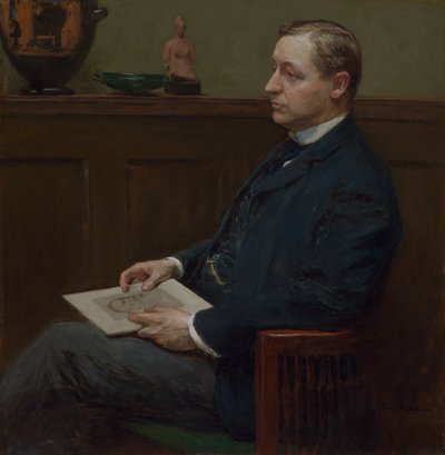 Retrato de Charles Lawrence Hutchinson, c. 1902. de Gari Melchers