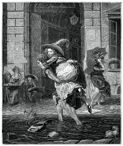 Passagem através da tempestade, 1885. de Garnier