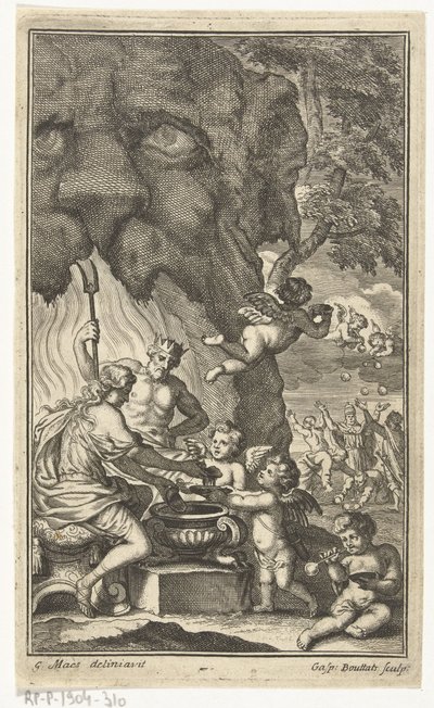 Alegoria da frota da vida de Gaspar Bouttats