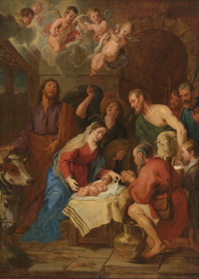 A adoração dos pastores de Gaspar De Crayer