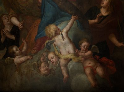 Igreja paroquial (Sint-Walburgakerk). Quadro. Gaspar de Crayer. 1652 de Gaspar De Crayer