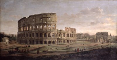 O Coliseu (óleo sobre tela) de Gaspar van Wittel