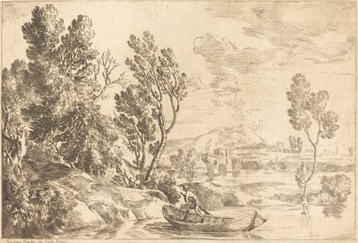 Paisagem romana de Gaspard Dughet